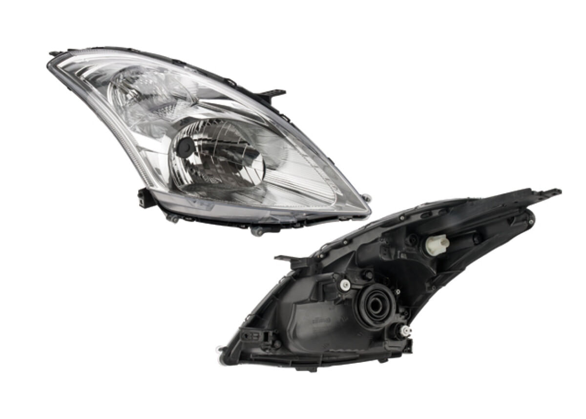 Faro Eléctrico Para Foco Halógeno Sin Foco Lado Pasajero