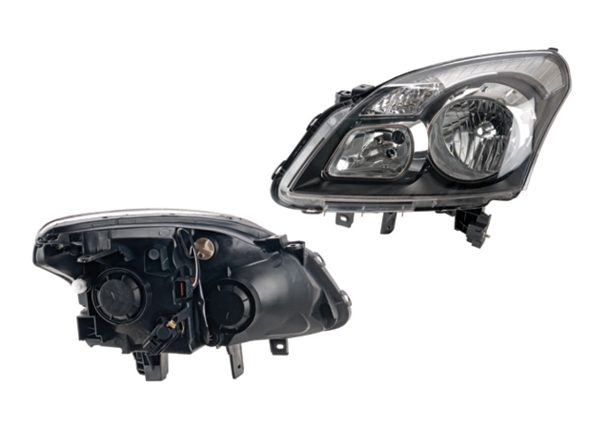 Faro Eléctrico Con Motor Para Foco Halógeno Sin Foco Lado Conductor