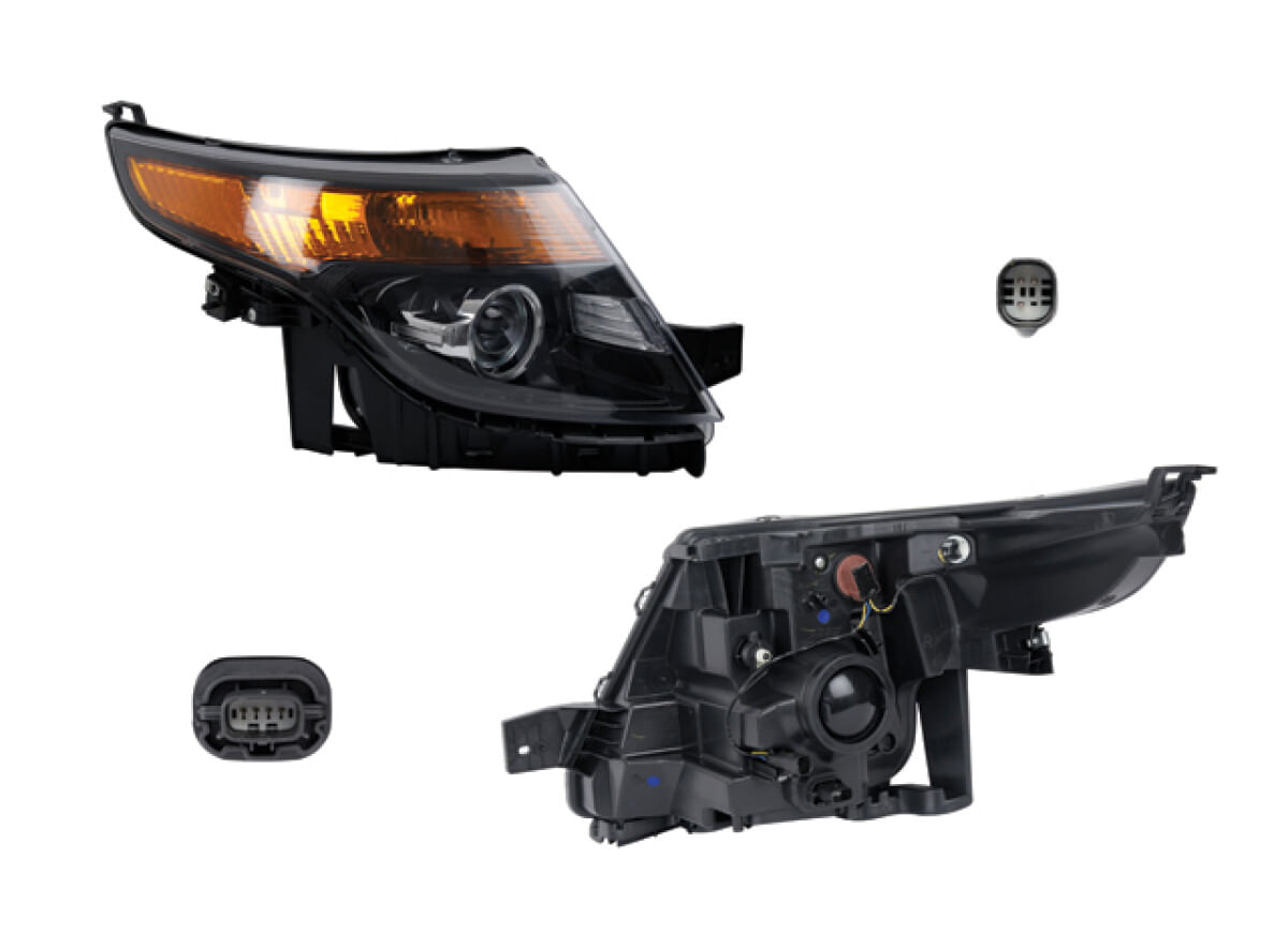 Faro Filo Negro Lado Pasajero
