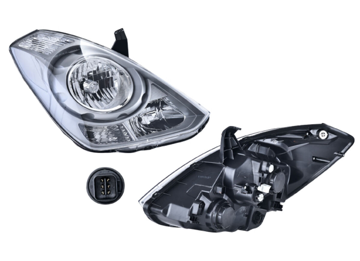 Faro Manual/Eléctrico Para Foco Halógeno Sin Foco Lado Pasajero