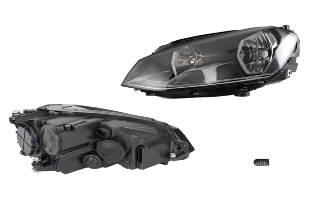 Faro Eléctrico Con Motor Para Foco Halógeno Sin Foco Lado Conductor