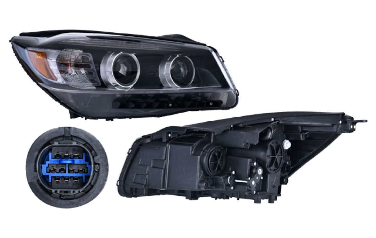 Faro Con Leds Lado Pasajero