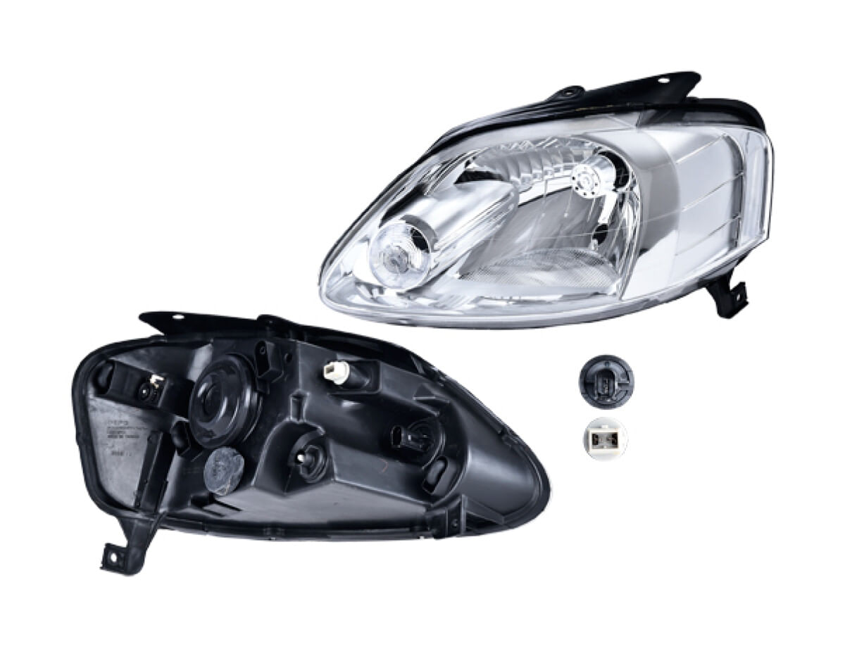 Faro Eléctrico Sin Motor Para Foco Halógeno Sin Foco Lado Conductor
