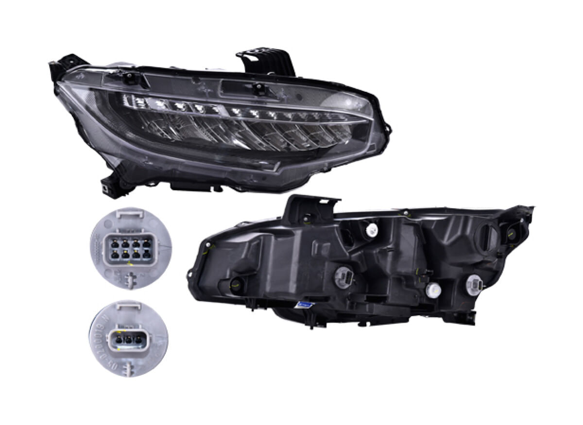 Faro Con Leds Lado Pasajero