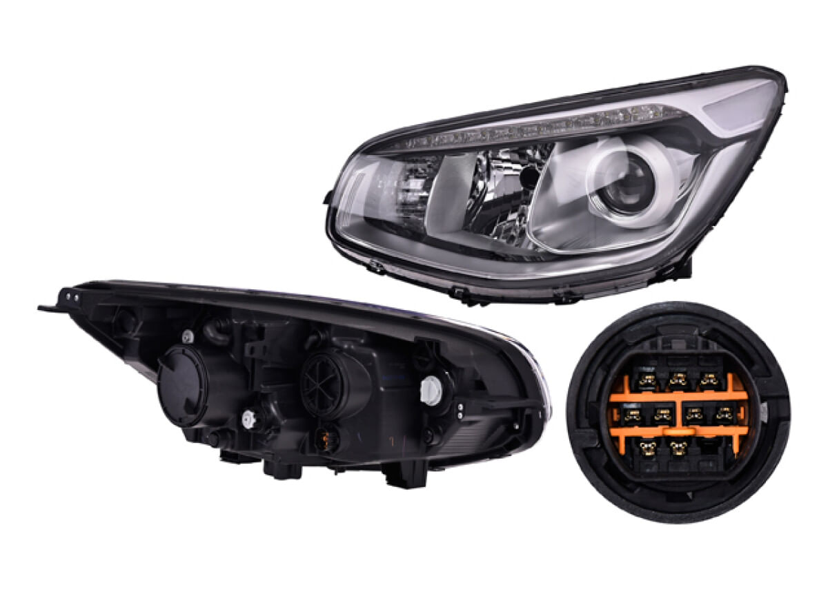 Faro Sin Foco Con Leds Lado Conductor