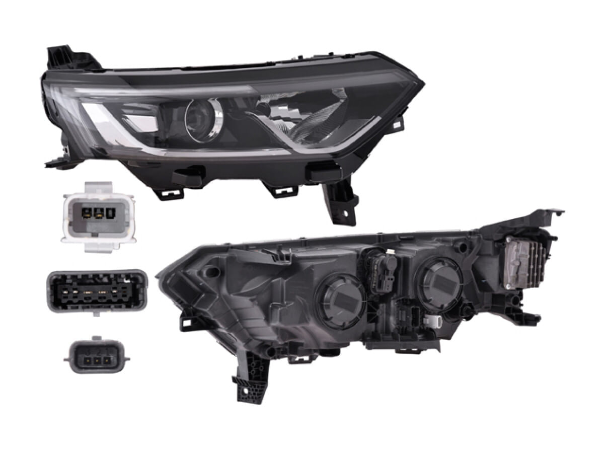 Faro Eléctrico Con Motor Con Leds Lado Pasajero