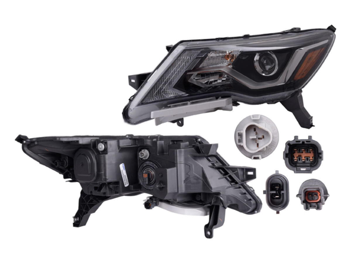 Faro Con Leds Lado Conductor