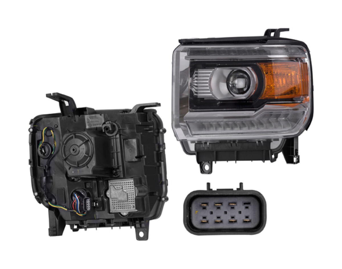 Faro Con Leds Lado Conductor