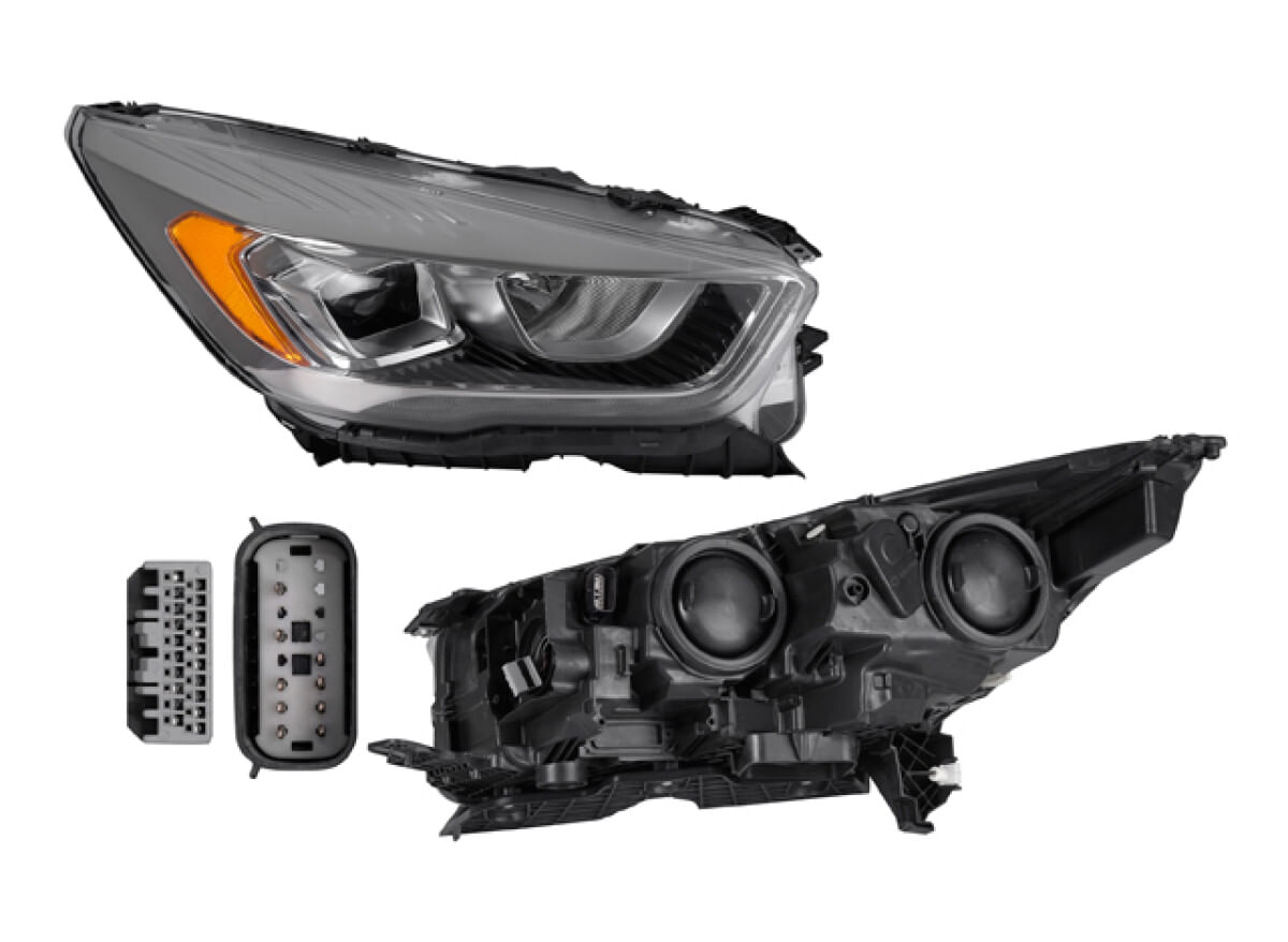 Faro Eléctrico Con Motor Sin Foco Con Leds Lado Pasajero