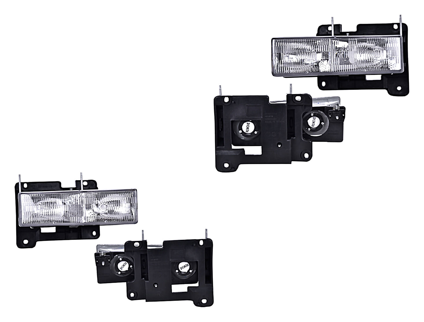 Par De Faros Sin Foco