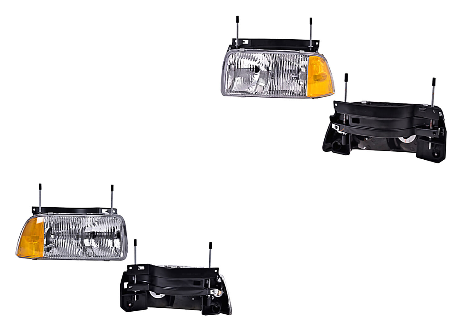 Par De Faros Sin Foco