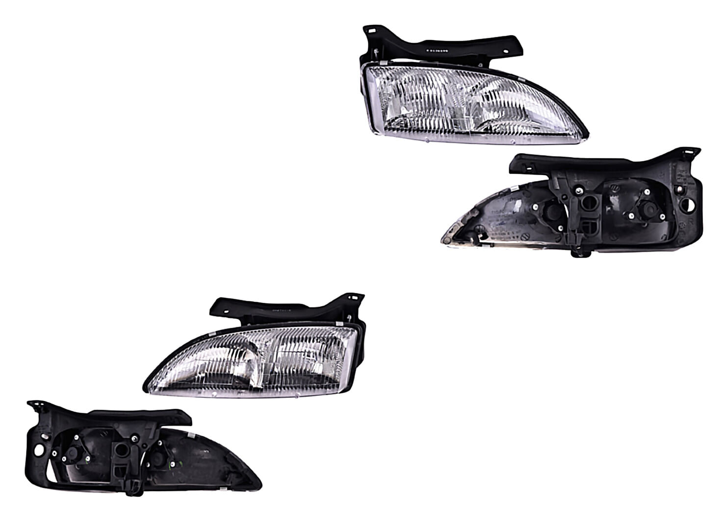Par De Faros Sin Foco