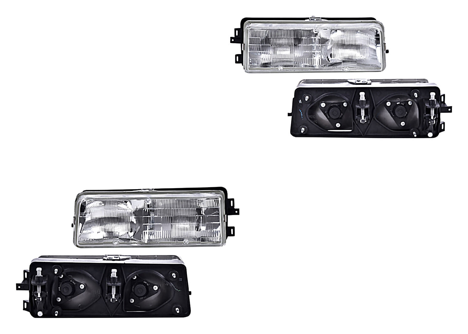 Par De Faros Sin Foco