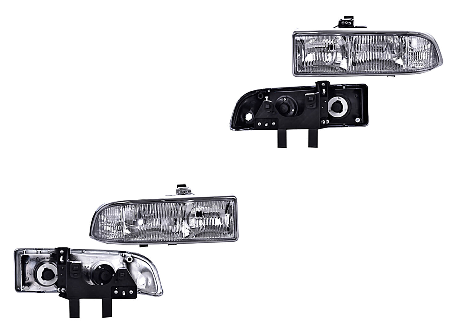 Par De Faros Sin Foco