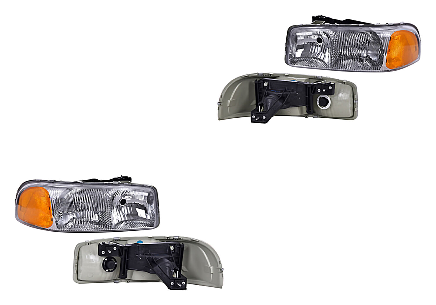 Par De Faros Sin Foco