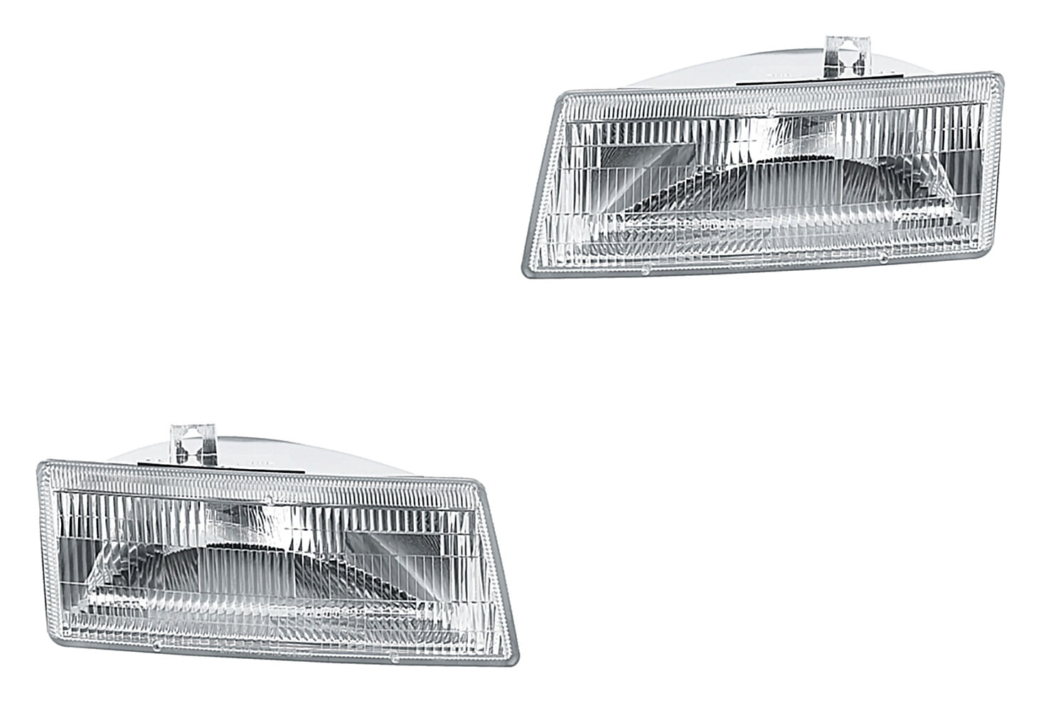 Par De Faros Sin Foco