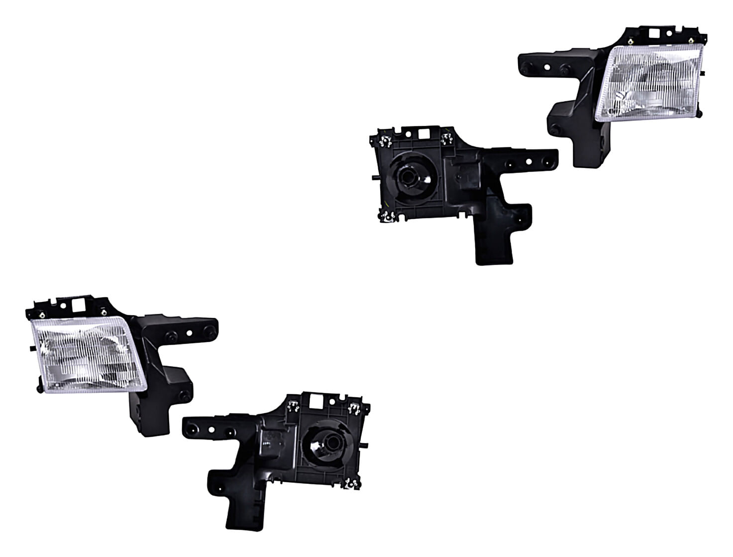 Par De Faros Sin Foco