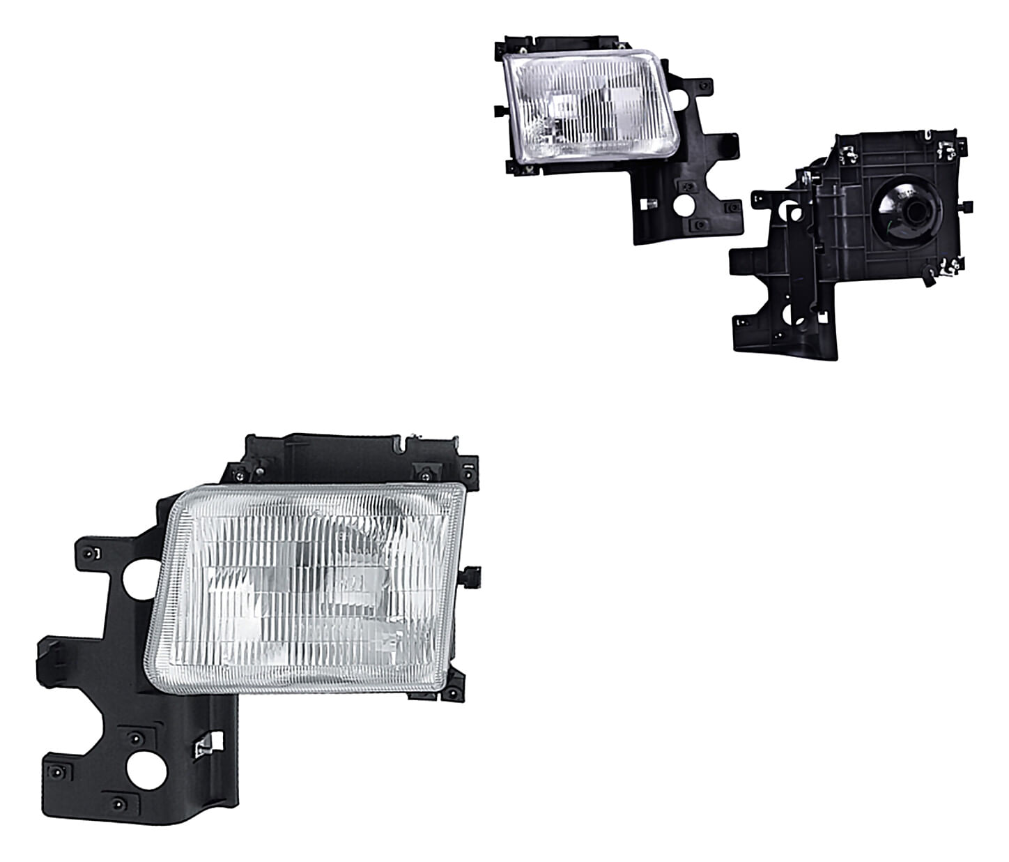 Par De Faros Sin Foco