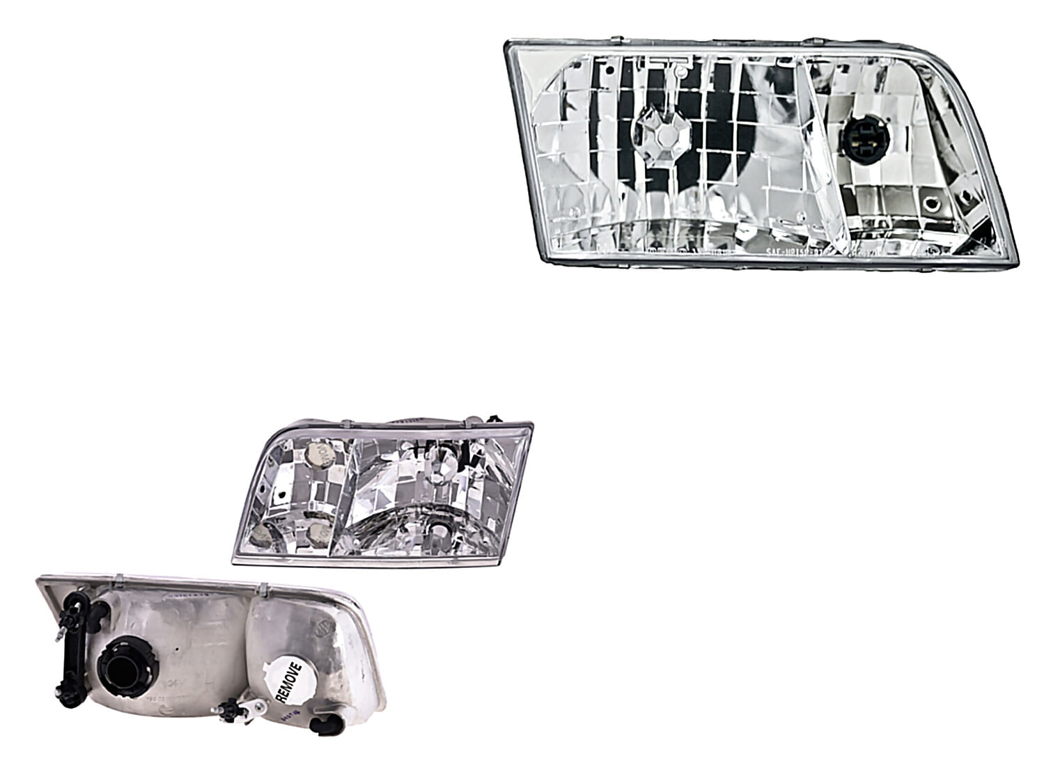 Par De Faros Con Ajuste Sin Foco