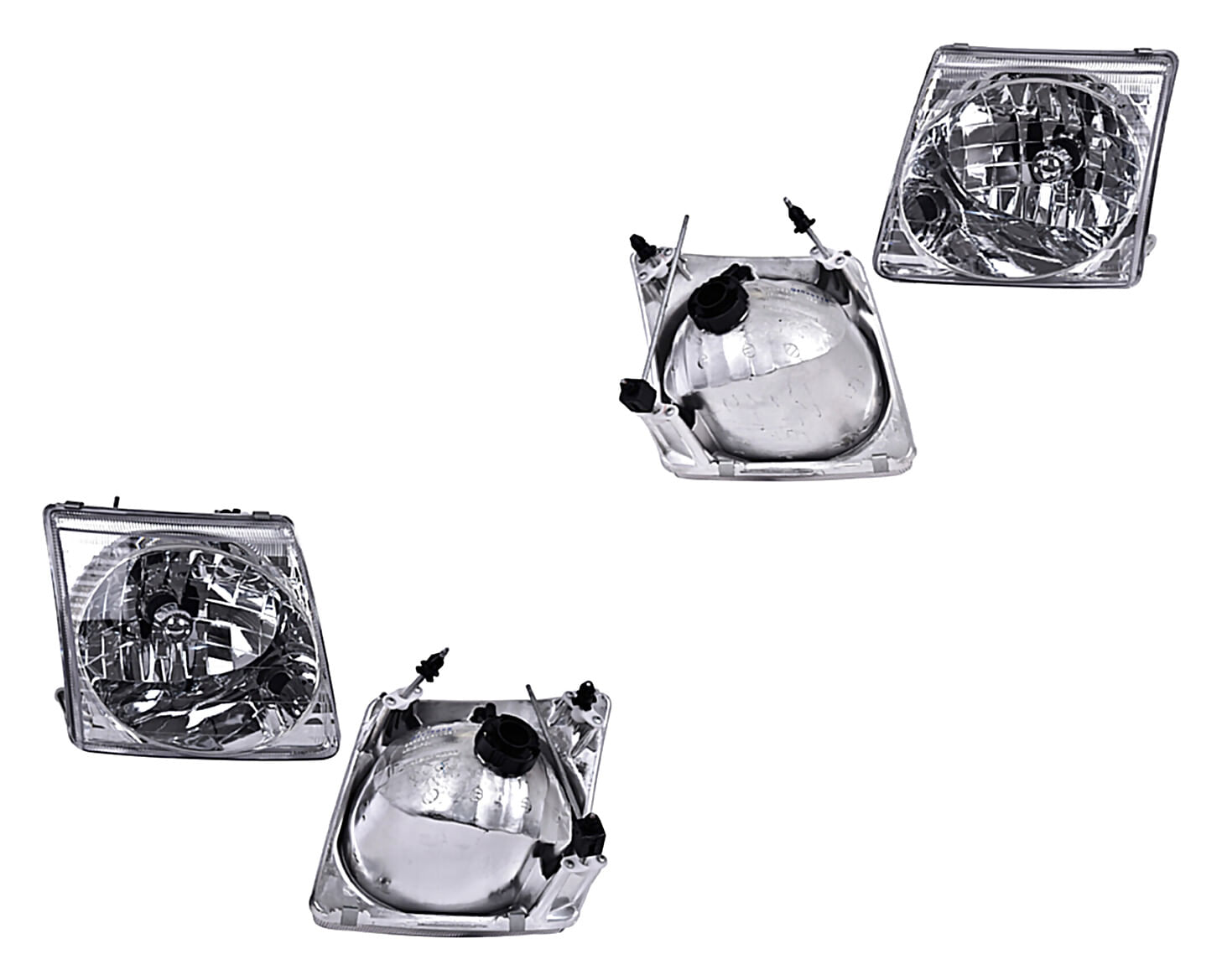 Par De Faros Con Ajuste Sin Foco