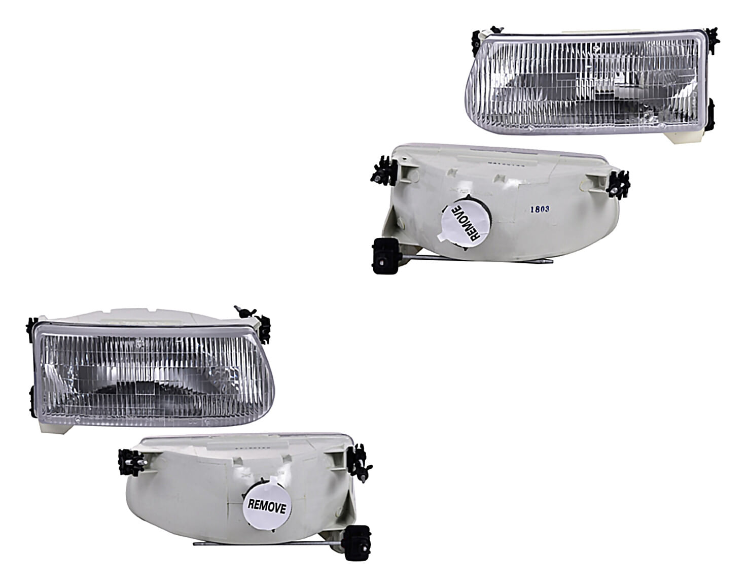 Par De Faros Sin Foco