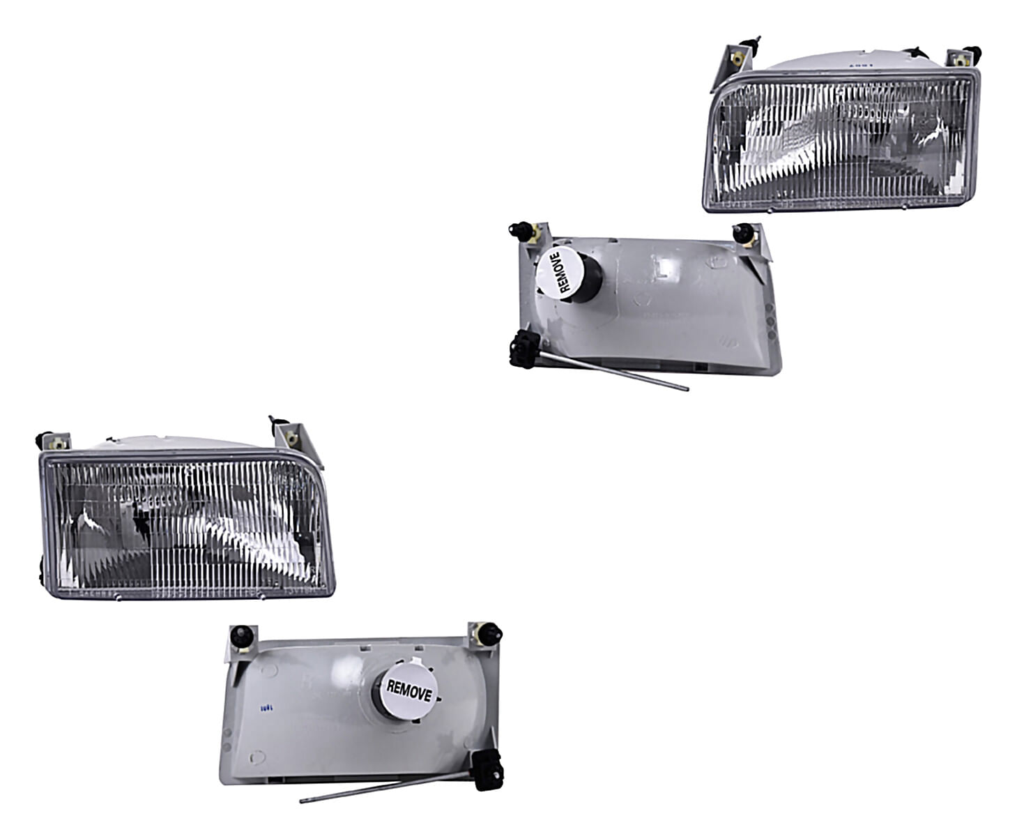 Par De Faros Sin Foco