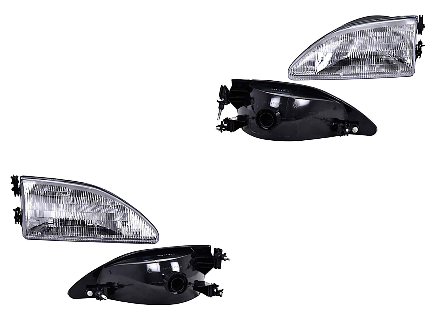 Par De Faros Sin Foco