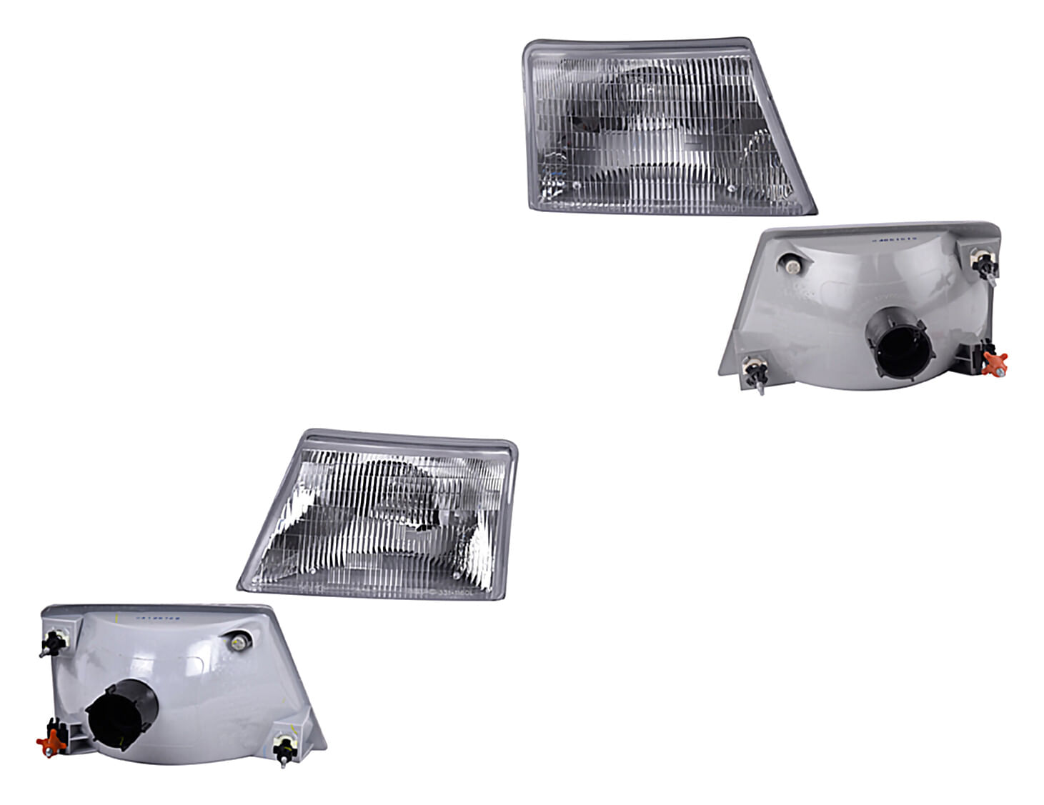 Par De Faros Para 2 Cuartos Sin Foco