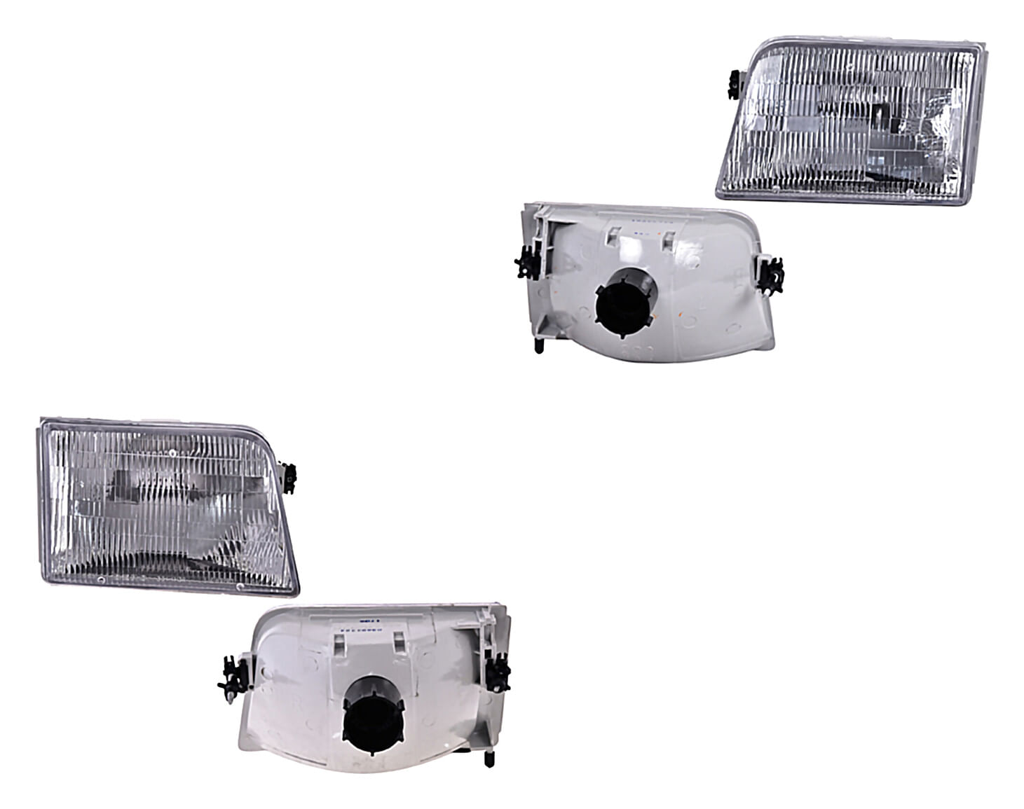 Par De Faros Sin Foco