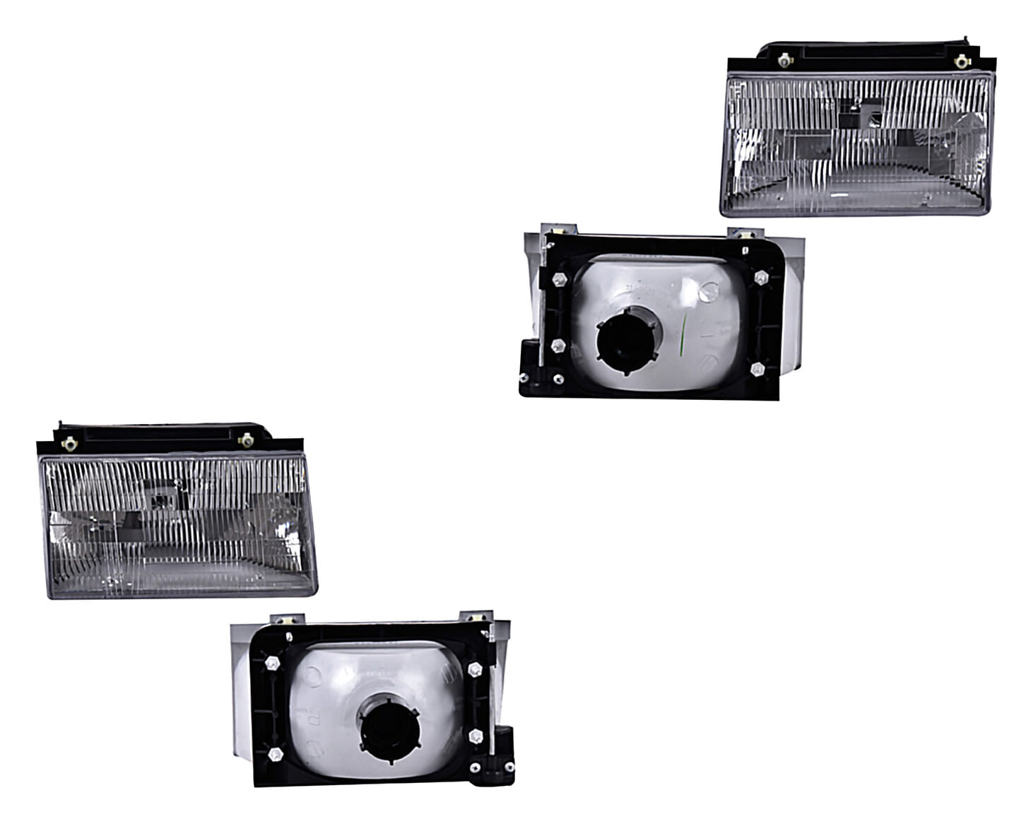 Par De Faros Sin Foco