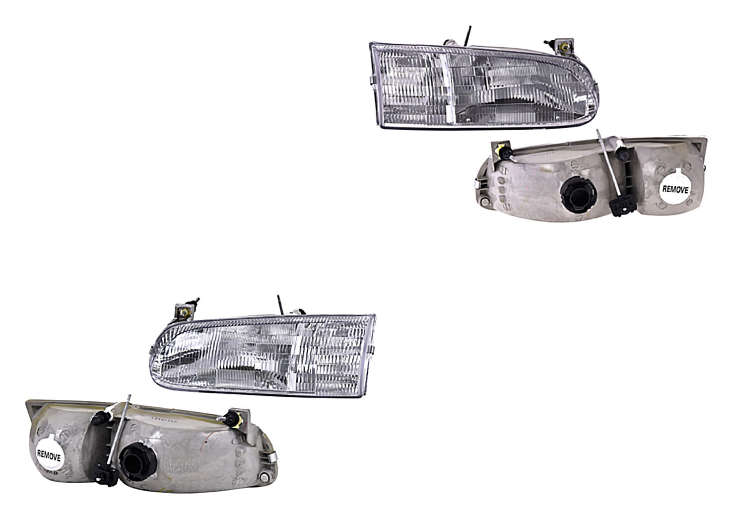 Par De Faros Sin Foco