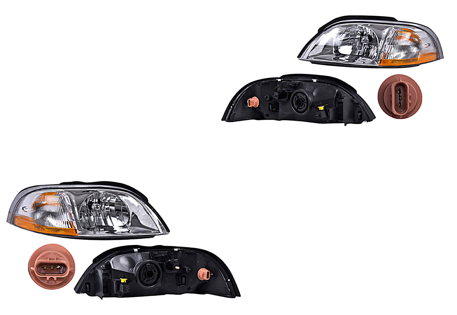 Par De Faros Sin Foco