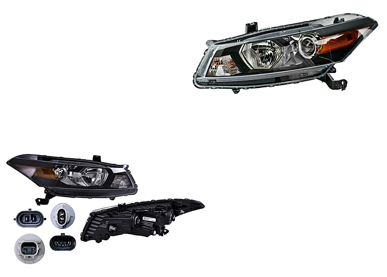 Par De Faros Para Foco Halógeno