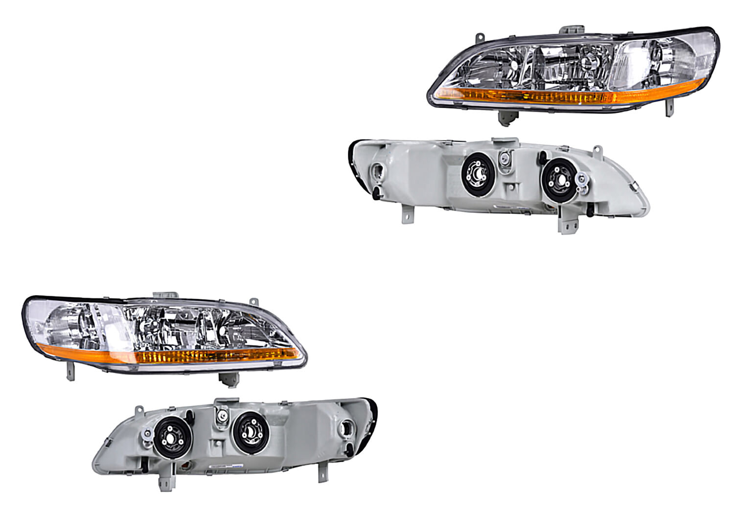 Par De Faros Para Foco Halógeno Sin Foco