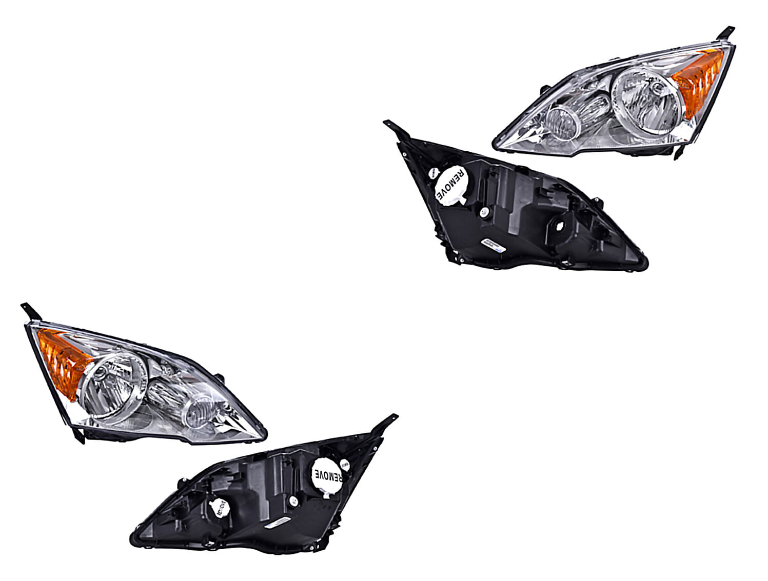 Par De Faros Sin Foco