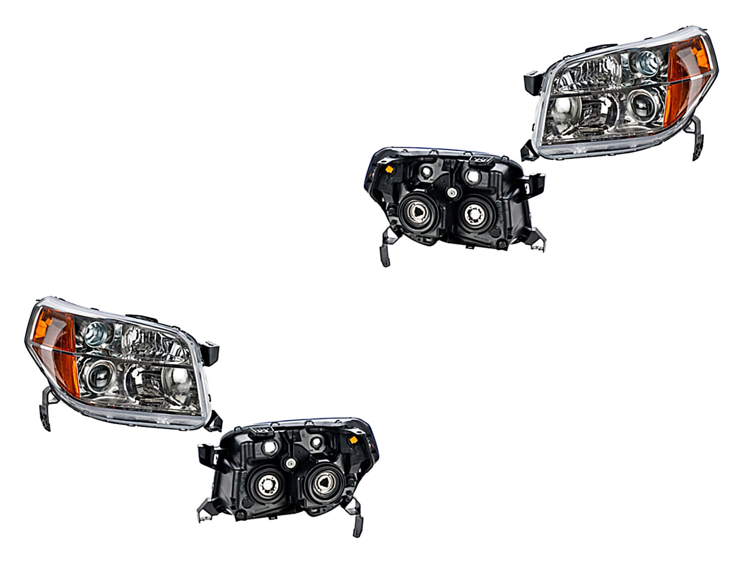 Par De Faros Sin Foco