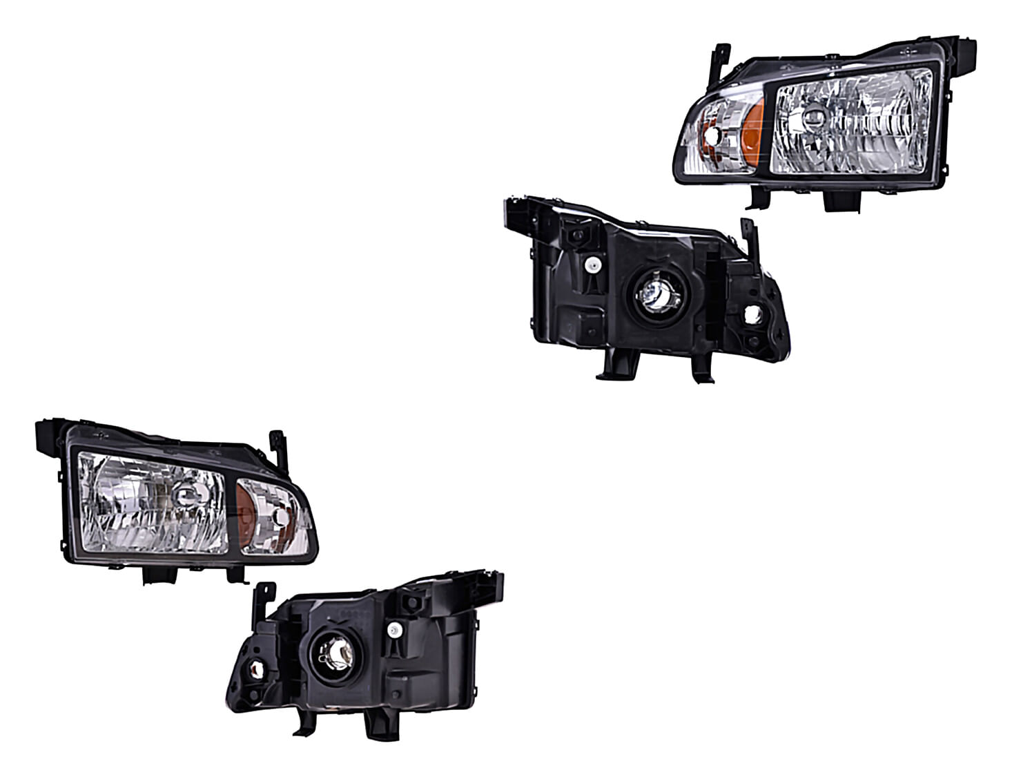 Par De Faros Sin Foco