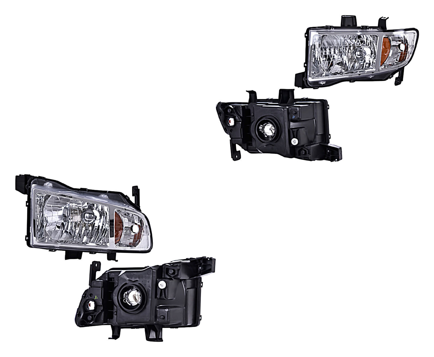 Par De Faros Sin Foco