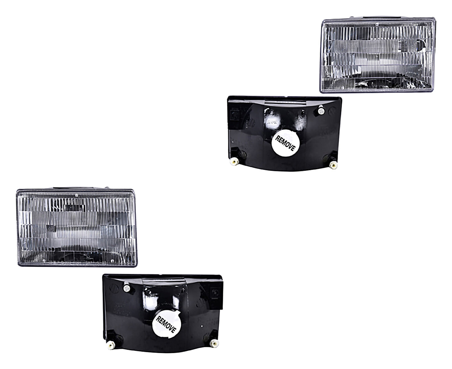 Par De Faros Sin Foco
