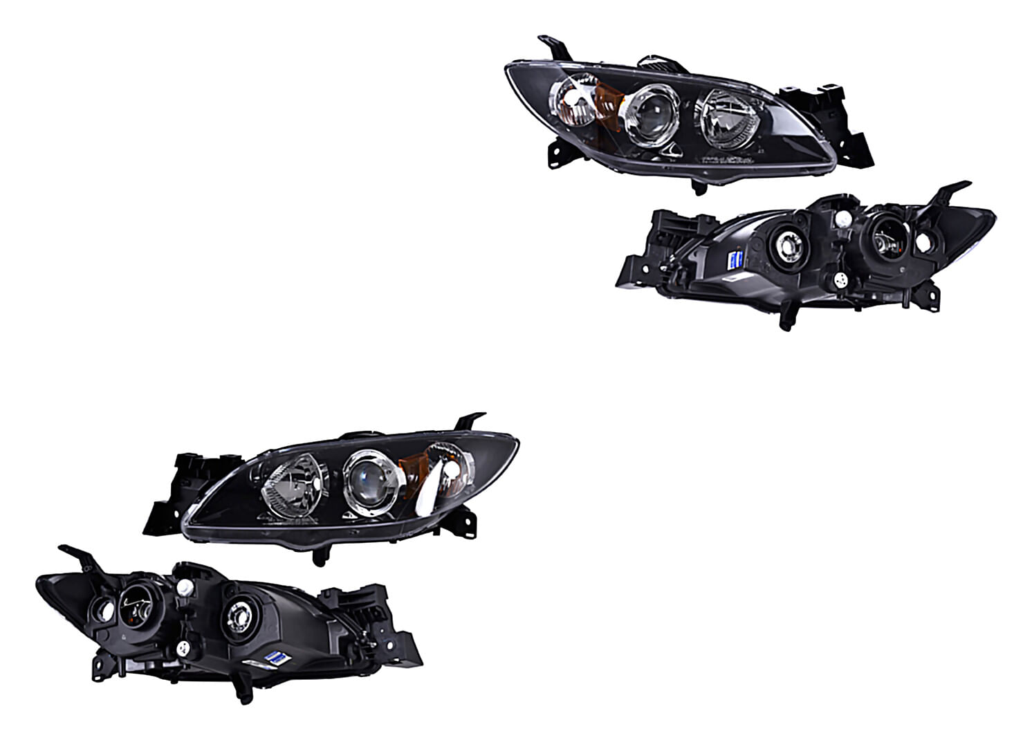 Par De Faros Para Foco Halógeno Sin Foco