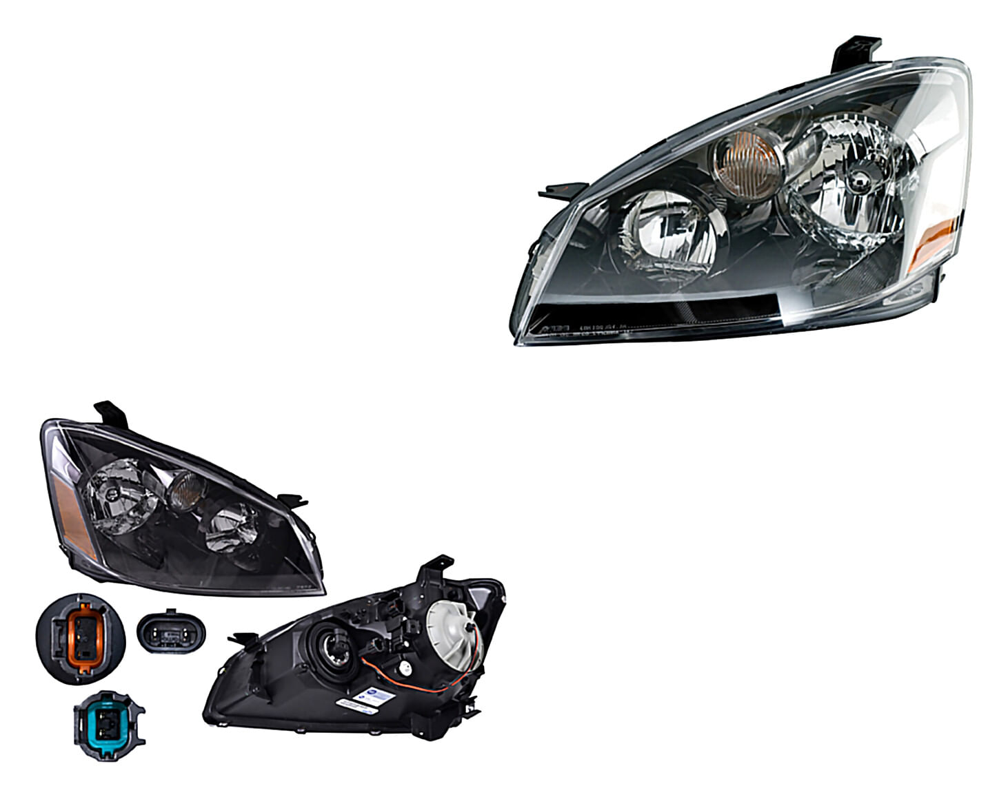 Par De Faros Para Foco Halógeno