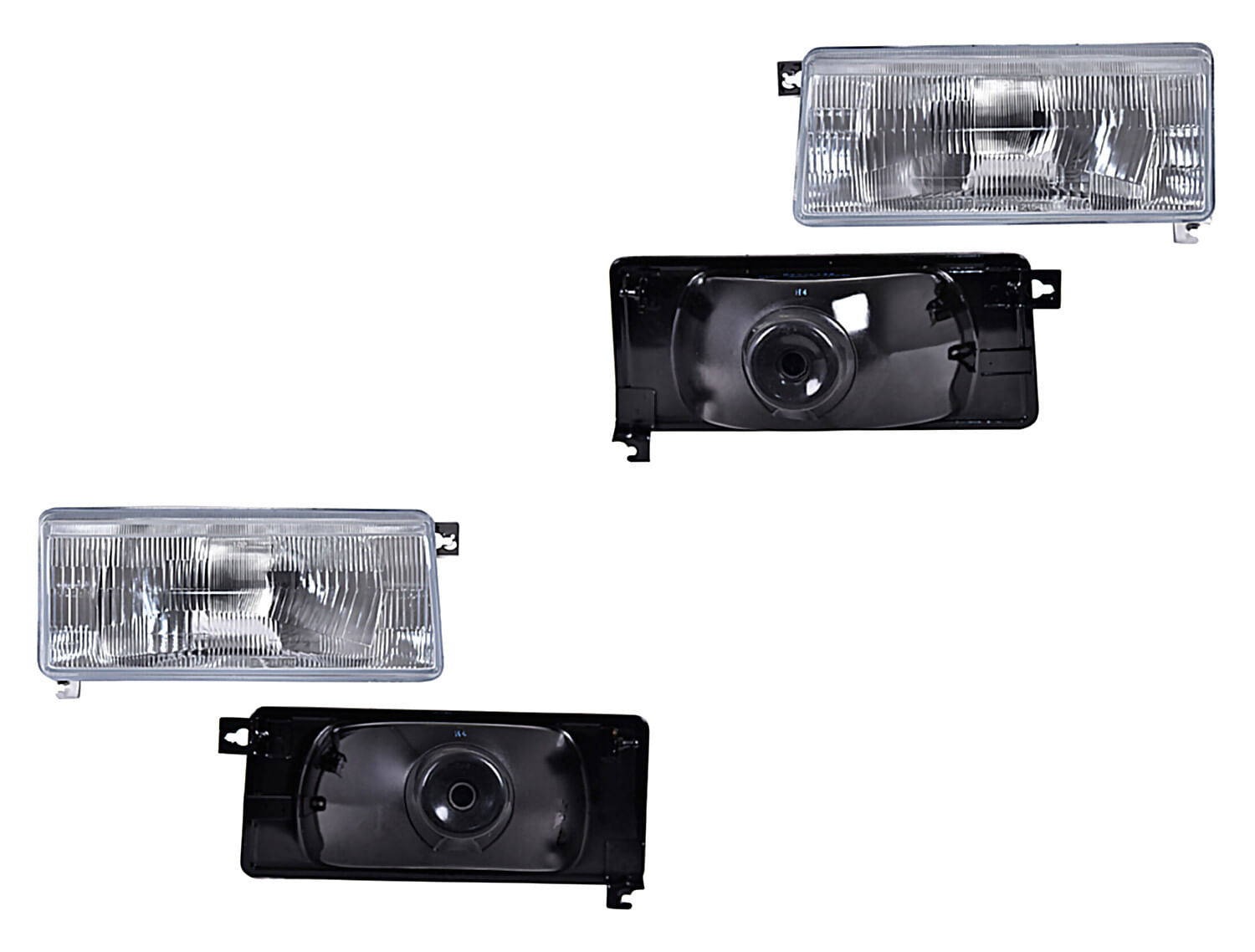 Par De Faros Cristal