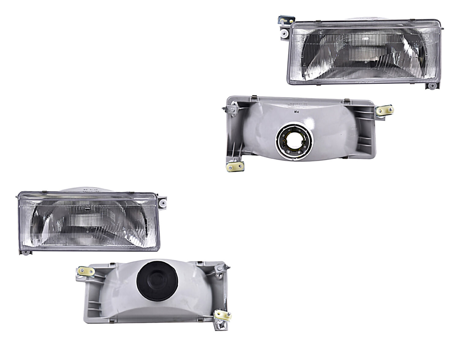 Par De Faros Plástico