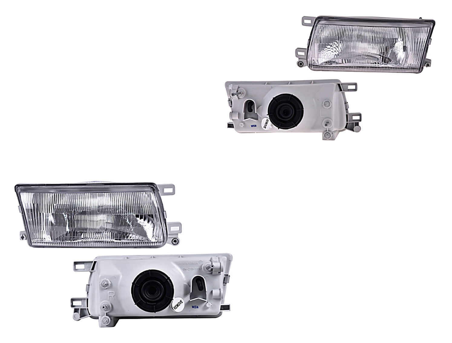 Par De Faros Para Foco Halógeno