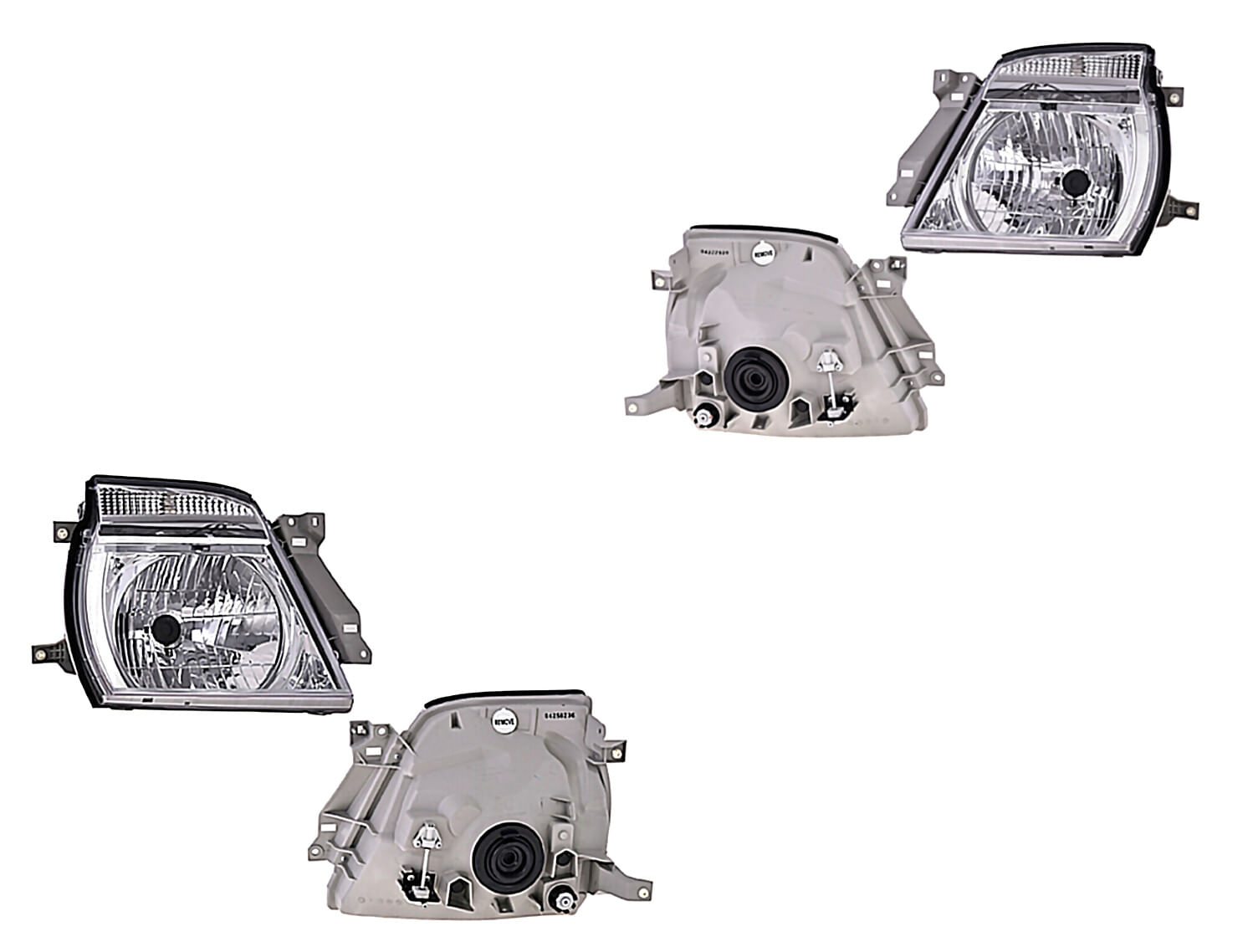 Par De Faros Manual/Eléctrico