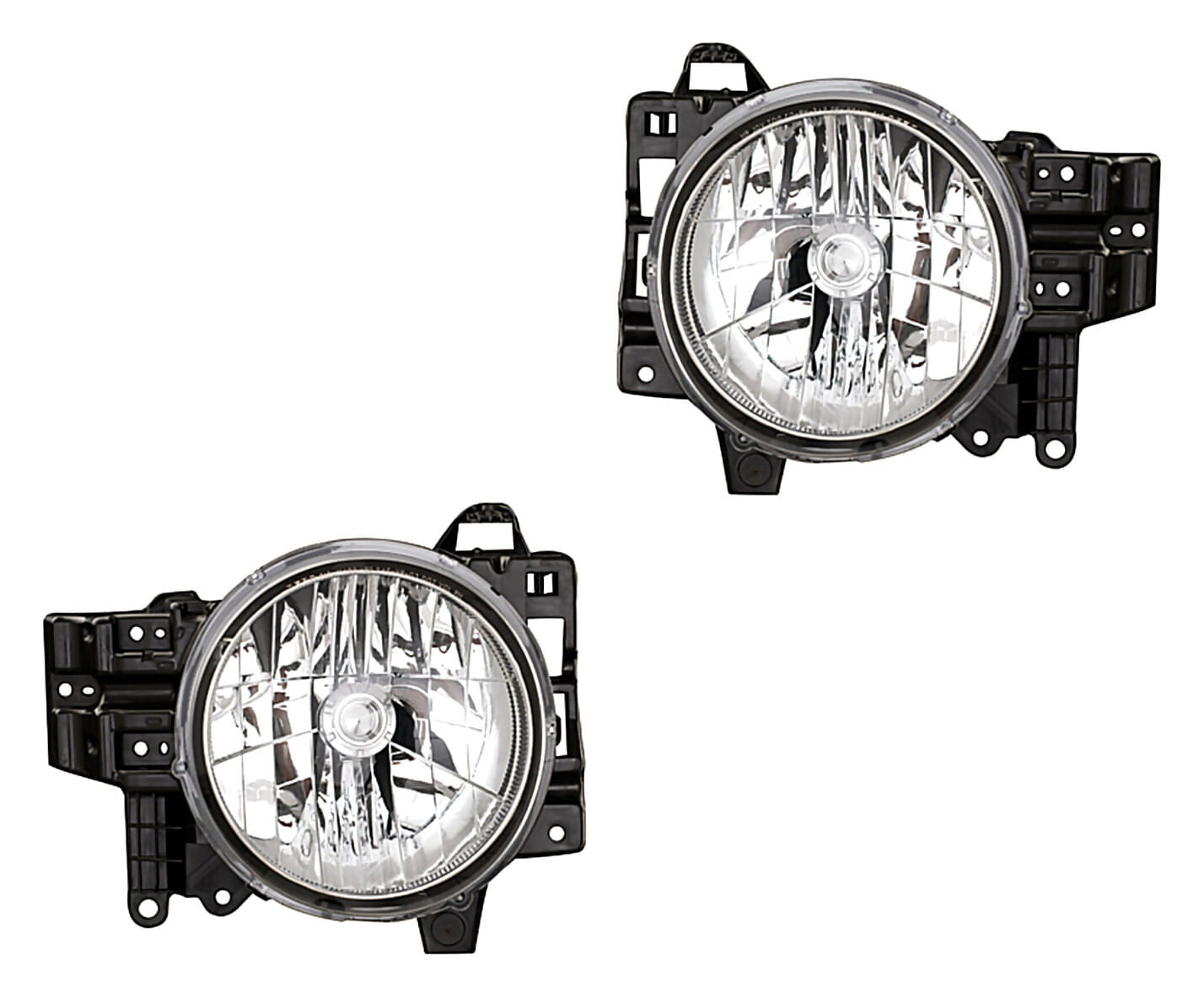 Par De Faros Sin Foco