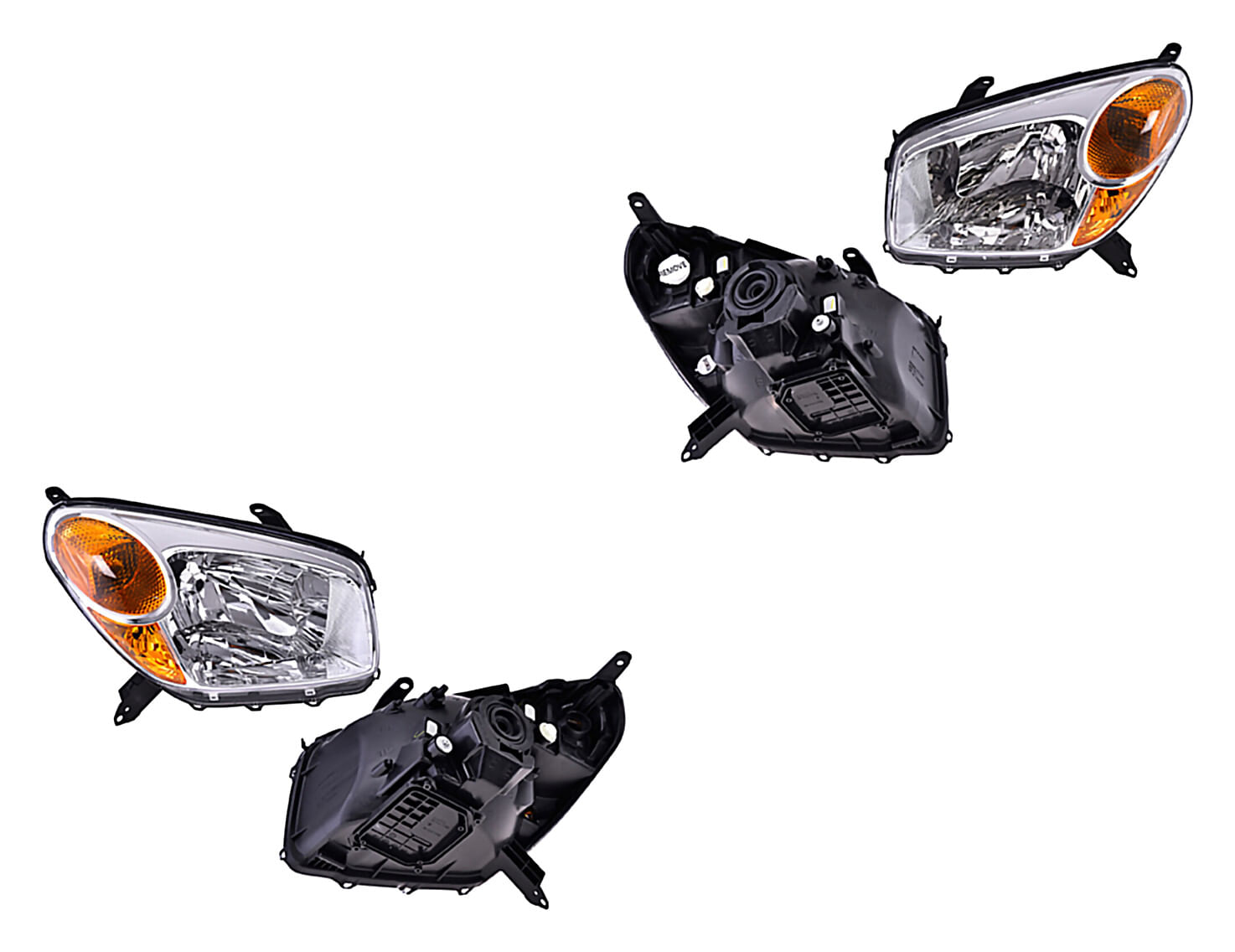 Par De Faros Sin Foco