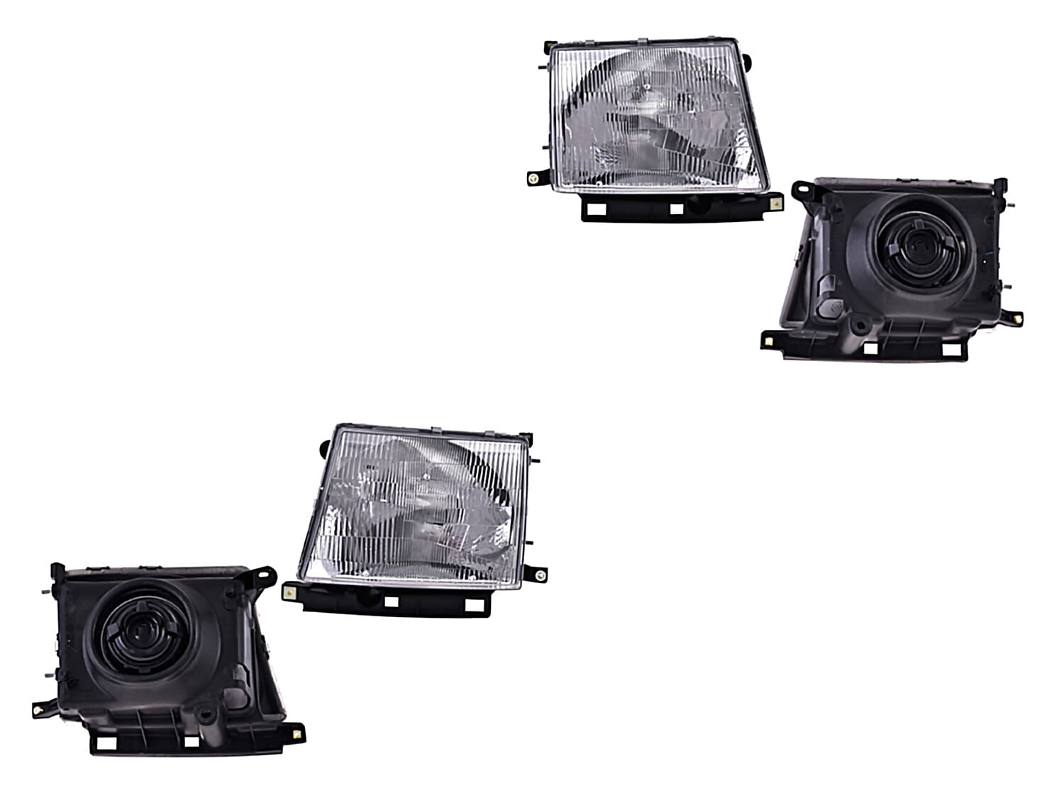 Par De Faros Sin Foco