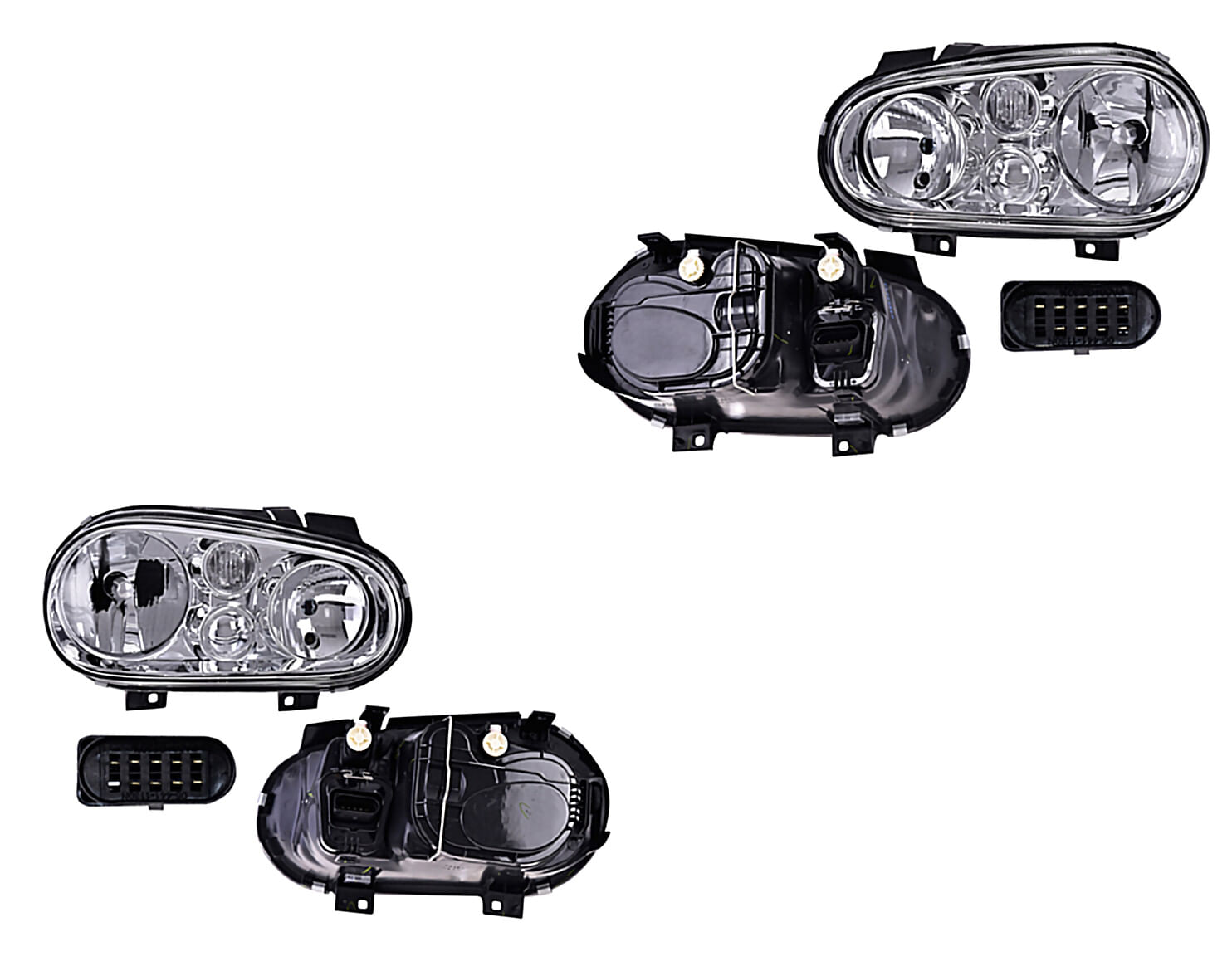 Par De Faros Eléctrico Con Base Sin Faro Para Niebla Sin Foco
