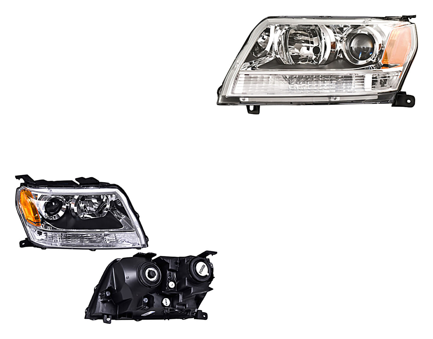 Par De Faros Sin Foco